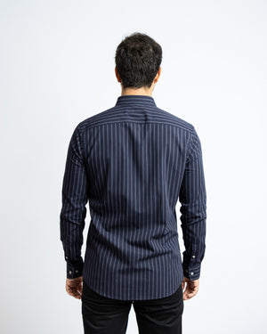 Camisa Modern Fit Capri Azul