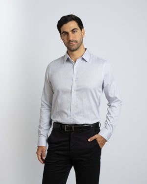 Camisa Manga Larga Modern Fit Philipp Azul
