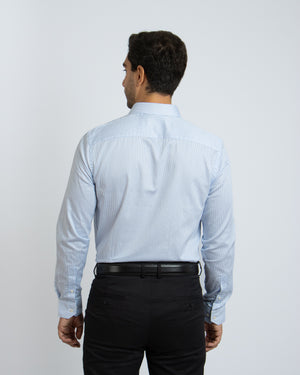 Camisa Manga Larga Modern Fit Philipp Celeste Claro