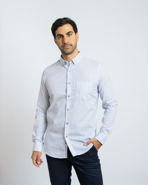 Camisa Modern Fit Capri Celeste