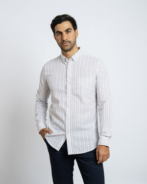Camisa Modern Fit Capri Blanco
