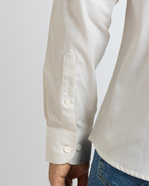 Camisa Manga Larga California 2 Relaxed Fit Beige