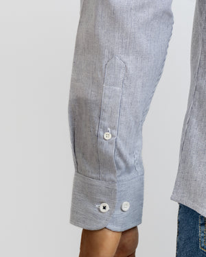 Camisa Manga Larga California 2 Relaxed Fit Azul