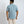 Camisa Manga Corta Oxfordine Turquesa