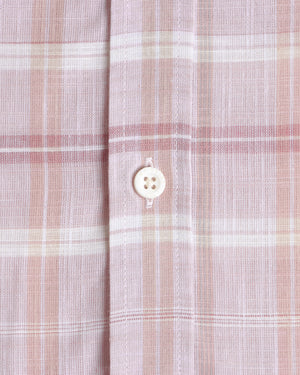 Camisa Madrid Manga Corta Rosado