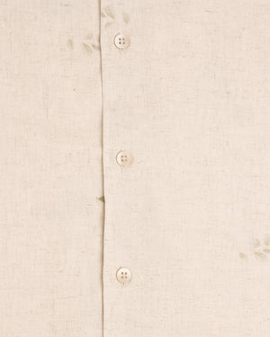 Camisa Grecia Manga Corta Beige 2