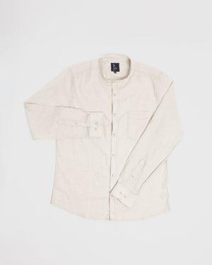 Camisa Manga Larga Neru Amalfi Hueso