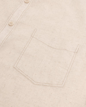 Camisa Manga Larga Neru Amalfi Hueso