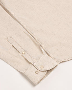 Camisa Manga Larga Neru Amalfi Hueso