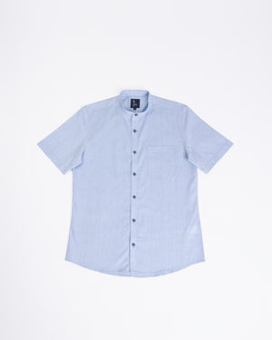 Camisa Manga Corta Neru Amalfi Celeste