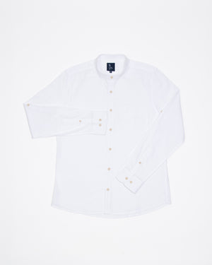 Camisa Manga Larga Neru Amalfi Blanco