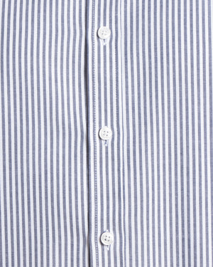 Camisa Modern Fit Oxford Rayas Azul