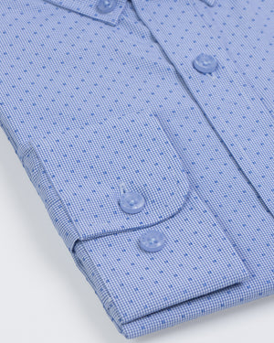 Camisa Modern Fit Tomas Celeste Claro