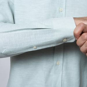 Camisa Modern Fit Oxford PC Verde