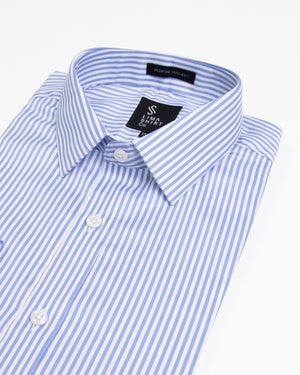 Camisa Manga Larga Modern Fit Philipp Azul Capri