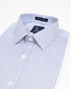 Camisa Manga Larga Modern Fit Philipp Azul Medio