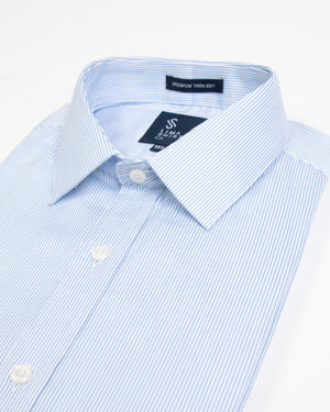 Camisa Manga Larga Modern Fit Philipp Celeste Claro