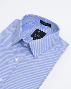 Camisa Manga Larga Modern Fit Philipp Azul Francia