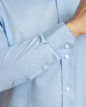 Camisa Manga Larga Modern Fit Philipp Celeste Cielo