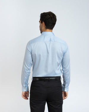 Camisa Manga Larga Modern Fit Philipp Celeste Cielo