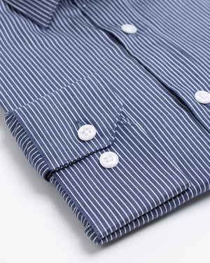 Camisa Manga Larga Modern Fit Philipp Índigo