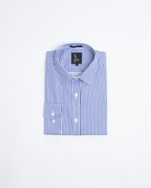 Camisa Manga Larga Modern Fit Philipp Azul Italiano