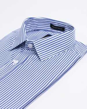 Camisa Manga Larga Modern Fit Philipp Azul Italiano