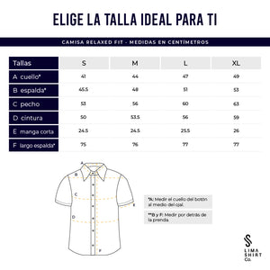 Camisa Relaxed Fit Neru Catania Celeste