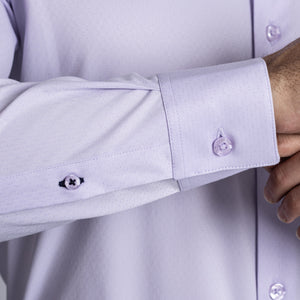 Camisa Slim Fit Milano Stretch Lila
