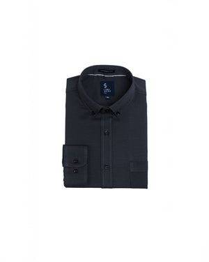 Camisa Modern Fit Tomas Gris Oscuro