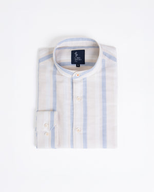 Camisa Viena Manga Larga Neru Beige