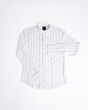 Camisa Viena Manga Larga Neru Crema