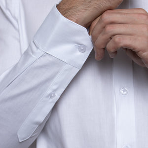 Camisa Manga Larga Modern Fit Veneto Blanco