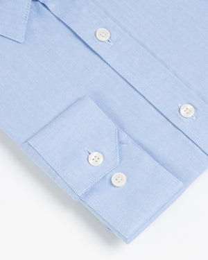 Camisa Manga Larga Modern Fit Veneto Celeste