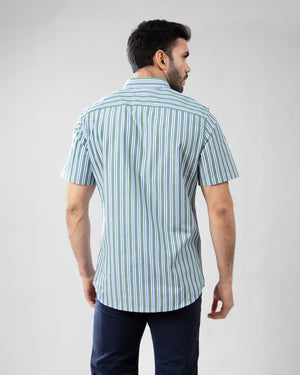 Camisa Manga Corta Vermont Verde