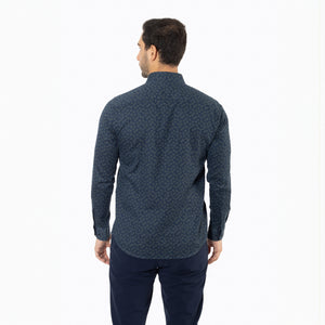Camisa Slim Fit Atrani Azul