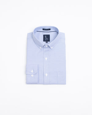 Camisa Modern Fit Tomas Azul Claro
