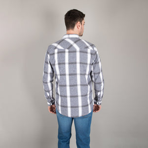 Camisa Lima Shirt Flannel Gray