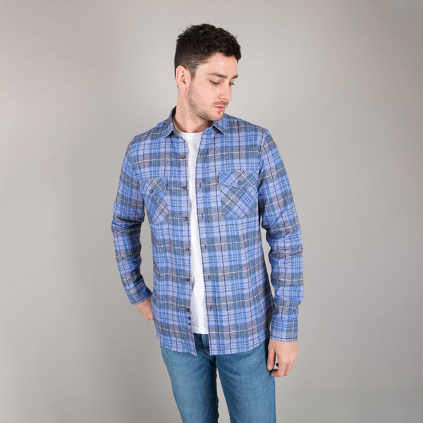 Camisa Lima Shirt Flannel Ocean