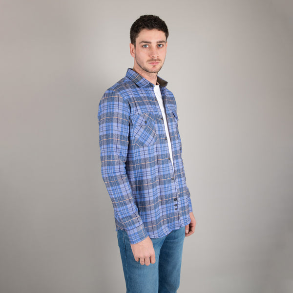 Camisa Lima Shirt Flannel Ocean