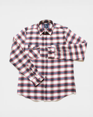 Camisa Flannel Villela Modern Fit Rojo