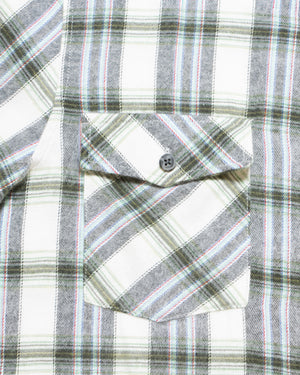 Camisa Flannel Villela Modern Fit Verde