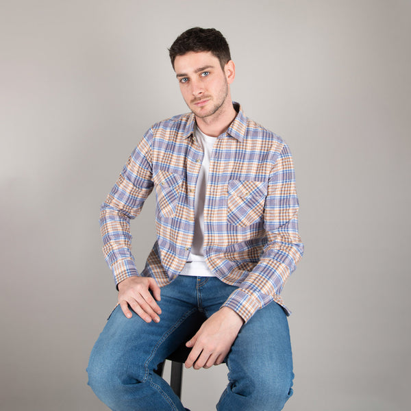 Camisa Lima Shirt Flannel Sand