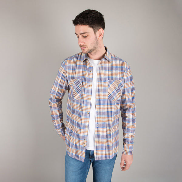 Camisa Lima Shirt Flannel Sand