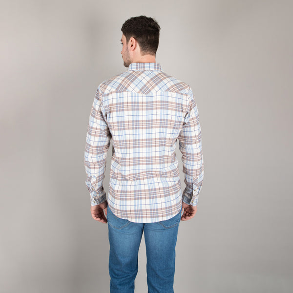 Camisa Lima Shirt Flannel Hazel Wood