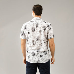 Camisa Relaxed Fit Florencia Gris