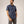 Camisa Relaxed Fit Florencia Azul