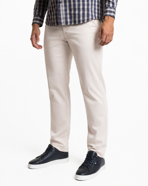 Pantalón Chino Premium Hueso
