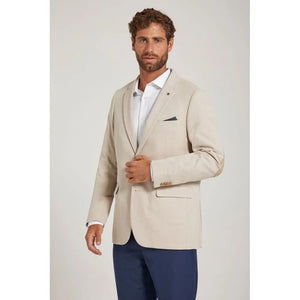 Saco Carter Donatelli Slim Fit Beige
