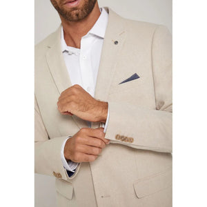 Saco Carter Donatelli Slim Fit Beige